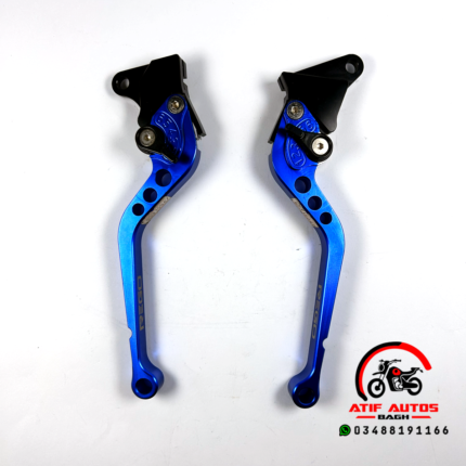 Premium CNC Adjustable Fancy Levers – Electric Blue
